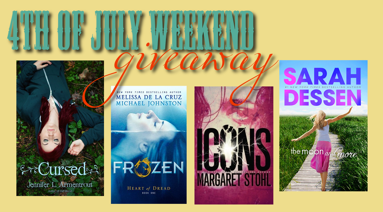 4th of July Weekend 4-Book Giveaway